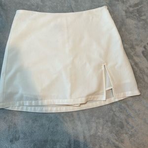 White skort